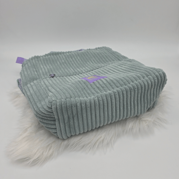 Große Umhängetasche "Ich fühl mich DISCO"  Grau - Breitcord